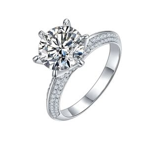 Stunning Moissanite Engagement Ring S5
